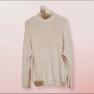 Brandy Melville Cream Turtleneck Sweater